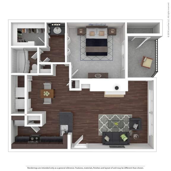 A4 Floor Plan at Infinity on the Mark, Texas